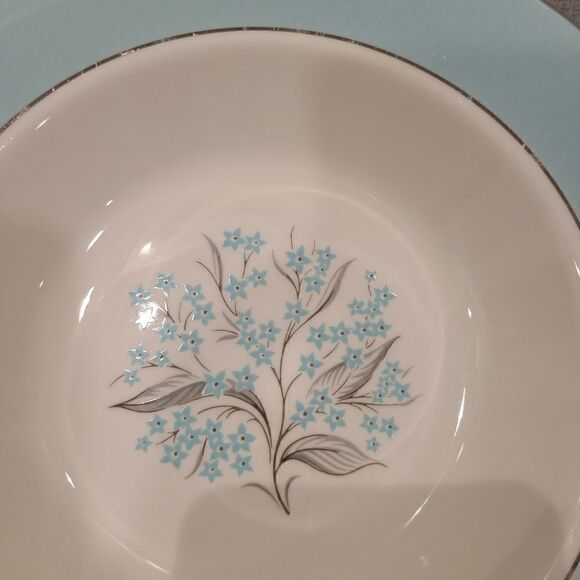 Sevron blue lace soup bowl - Picture 2 of 3